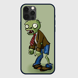 Чехол для iPhone 12 Pro Зомби стоит, цвет: 3D-черный