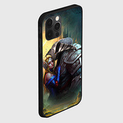 Чехол для iPhone 12 Pro Sven and Crystal Maiden, цвет: 3D-черный — фото 2