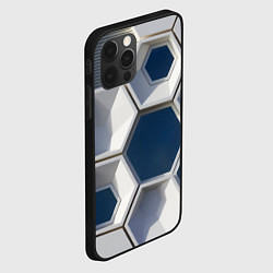Чехол для iPhone 12 Pro Кубический мир, цвет: 3D-черный — фото 2