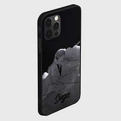 Чехол для iPhone 12 Pro Suga BTS, цвет: 3D-черный — фото 2