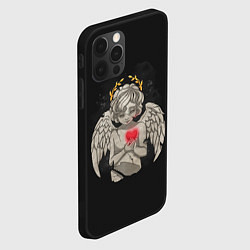 Чехол для iPhone 12 Pro Разбитый ангел, цвет: 3D-черный — фото 2