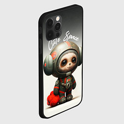 Чехол для iPhone 12 Pro Cute Space, цвет: 3D-черный — фото 2