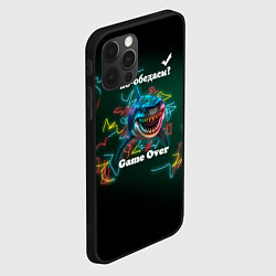 Чехол для iPhone 12 Pro Акула Пообедаем, цвет: 3D-черный — фото 2
