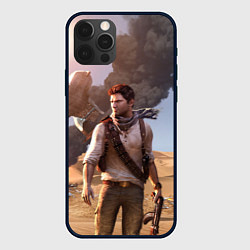 Чехол для iPhone 12 Pro Uncharted 3, цвет: 3D-черный