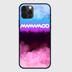 Чехол для iPhone 12 Pro Mamamoo clouds, цвет: 3D-черный