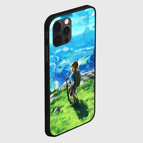 Чехол iPhone 12 Pro Link / 3D-Черный – фото 2