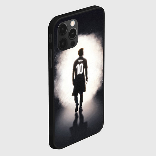 Чехол iPhone 12 Pro Leo Messi 10 / 3D-Черный – фото 2