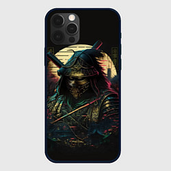 Чехол для iPhone 12 Pro Ночной самурай, цвет: 3D-черный
