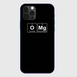 Чехол для iPhone 12 Pro OMG формула, цвет: 3D-черный