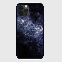 Чехол для iPhone 12 Pro Замерзающая галактика, цвет: 3D-черный