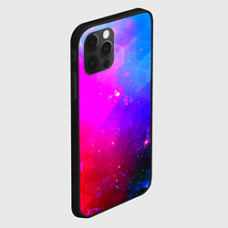 Чехол для iPhone 12 Pro Космическая абстракция, цвет: 3D-черный — фото 2