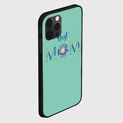 Чехол для iPhone 12 Pro Подари маме, цвет: 3D-черный — фото 2