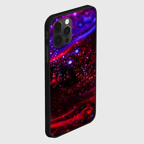 Чехол iPhone 12 Pro Квантовое пространство от Midjourney / 3D-Черный – фото 2