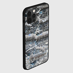 Чехол для iPhone 12 Pro Неземная текстура, цвет: 3D-черный — фото 2