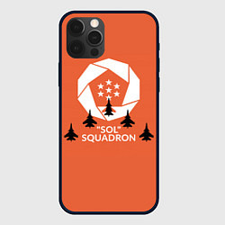 Чехол для iPhone 12 Pro SOL Squadron, цвет: 3D-черный