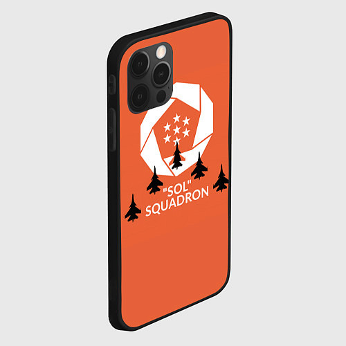 Чехол iPhone 12 Pro SOL Squadron / 3D-Черный – фото 2