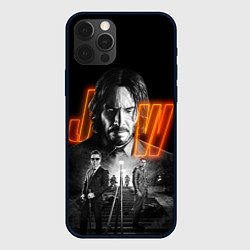 Чехол для iPhone 12 Pro John Wick Chapter 4, цвет: 3D-черный