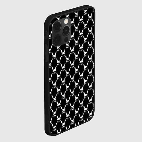 Чехол iPhone 12 Pro B A P логотип / 3D-Черный – фото 2