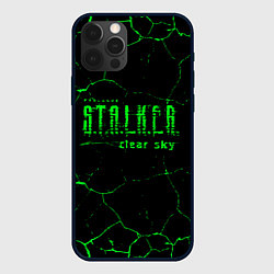 Чехол для iPhone 12 Pro Stalker radiation art, цвет: 3D-черный