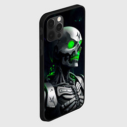 Чехол для iPhone 12 Pro Necron, цвет: 3D-черный — фото 2