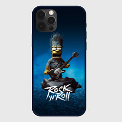 Чехол iPhone 12 Pro Simpson rock