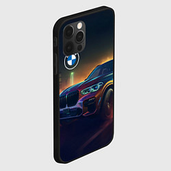 Чехол для iPhone 12 Pro BMW midjourney, цвет: 3D-черный — фото 2