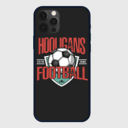 Чехол для iPhone 12 Pro Football hooligans, цвет: 3D-черный