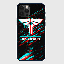 Чехол для iPhone 12 Pro The Last Of Us в стиле glitch и баги графики на те, цвет: 3D-черный
