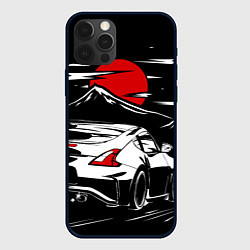 Чехол для iPhone 12 Pro Nissan 370Z, цвет: 3D-черный