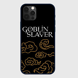 Чехол iPhone 12 Pro Goblin Slayer anime clouds