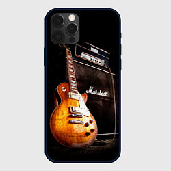 Чехол для iPhone 12 Pro Рокерская гитара, цвет: 3D-черный