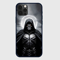 Чехол для iPhone 12 Pro Скелет в Броне, цвет: 3D-черный