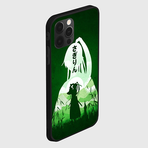 Чехол iPhone 12 Pro Sagi-rin / 3D-Черный – фото 2