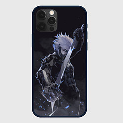 Чехол для iPhone 12 Pro Metal Gear Rising - В дыму, цвет: 3D-черный