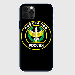 Чехол для iPhone 12 Pro ПВО России, цвет: 3D-черный