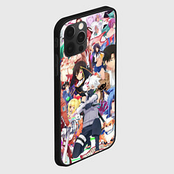 Чехол для iPhone 12 Pro Все персонажи аниме - первый сборник, цвет: 3D-черный — фото 2