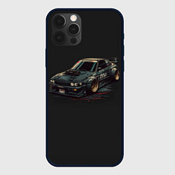 Чехол для iPhone 12 Pro Nissan Skyline 2000 gtr, цвет: 3D-черный