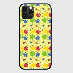 Чехол для iPhone 12 Pro Яркий праздник, цвет: 3D-черный