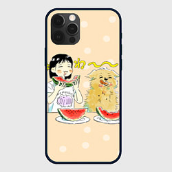 Чехол для iPhone 12 Pro Долой безделье!, цвет: 3D-черный