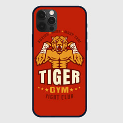 Чехол для iPhone 12 Pro Tiger - боец, цвет: 3D-черный