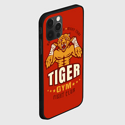 Чехол для iPhone 12 Pro Tiger - боец, цвет: 3D-черный — фото 2