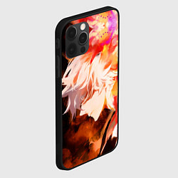 Чехол для iPhone 12 Pro Габимару в цветном огне, цвет: 3D-черный — фото 2