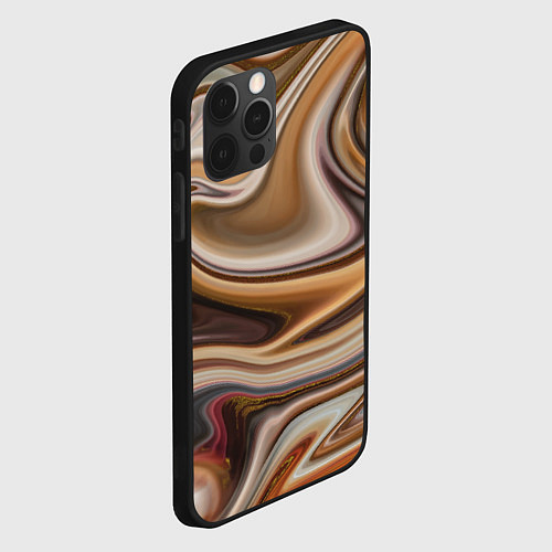 Чехол iPhone 12 Pro Chocolate fantasy / 3D-Черный – фото 2