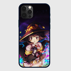 Чехол для iPhone 12 Pro Мегумин Алый маг, цвет: 3D-черный