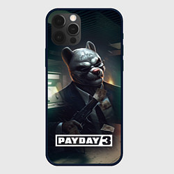 Чехол iPhone 12 Pro Payday 2 dog mask