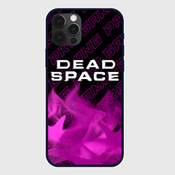 Чехол для iPhone 12 Pro Dead Space pro gaming: символ сверху, цвет: 3D-черный