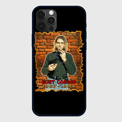 Чехол для iPhone 12 Pro Kurt Cobain 1967 - 1994, цвет: 3D-черный