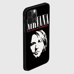 Чехол для iPhone 12 Pro Nirvana - Kurt Cobain, цвет: 3D-черный — фото 2