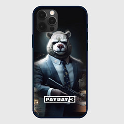 Чехол для iPhone 12 Pro Payday3 bear, цвет: 3D-черный