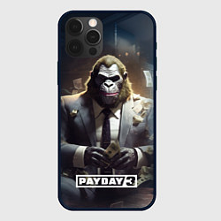 Чехол для iPhone 12 Pro Gorilla Payday 3, цвет: 3D-черный